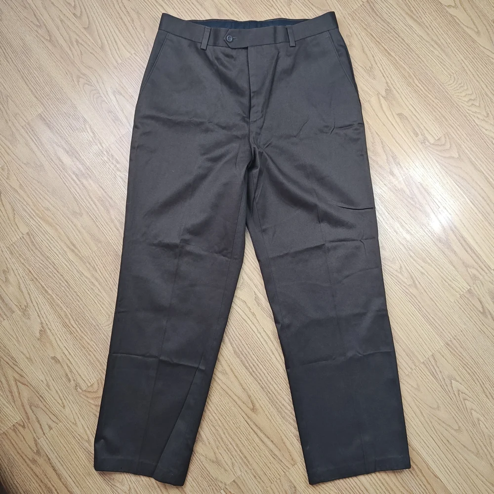 Covington Men's Brown Dress Pants 34×30